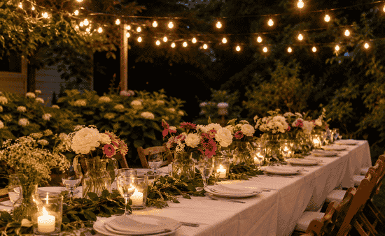 Use Fairy Lights And Candles