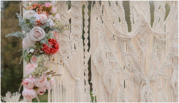 Macramé Floral Backdrops