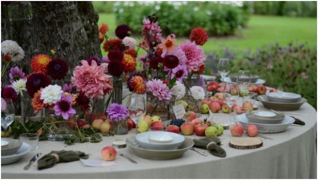 Rustic Boho Wedding Food Display Ideas